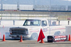 Sean Fogli F100 Powerstop brakes speed stop challenge