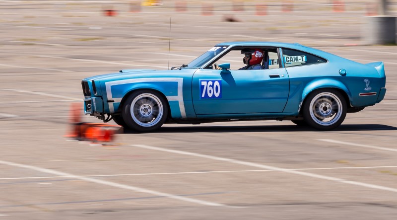 Alcino Azevedo Mustang II CAM-T Champion - action shot