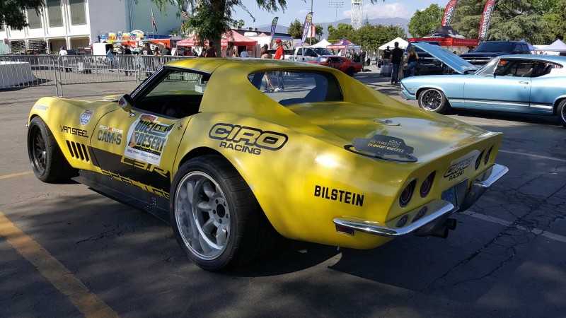 Rick Jung 1968 Corvette Classic Muscle class winner Street Machine and Muscle Car Nationals Autocross 2017