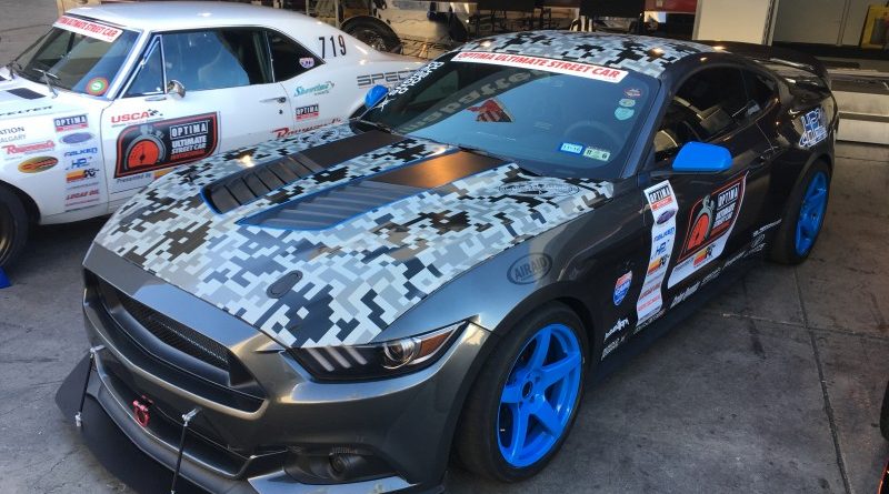 Aaron Sockwell 2015 Ford Mustang OUSCI Optima Alley SEMA