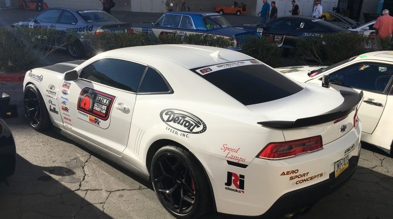 Bill Hurd 2014 Chevrolet Camaro OUSCI Optima Alley SEMA