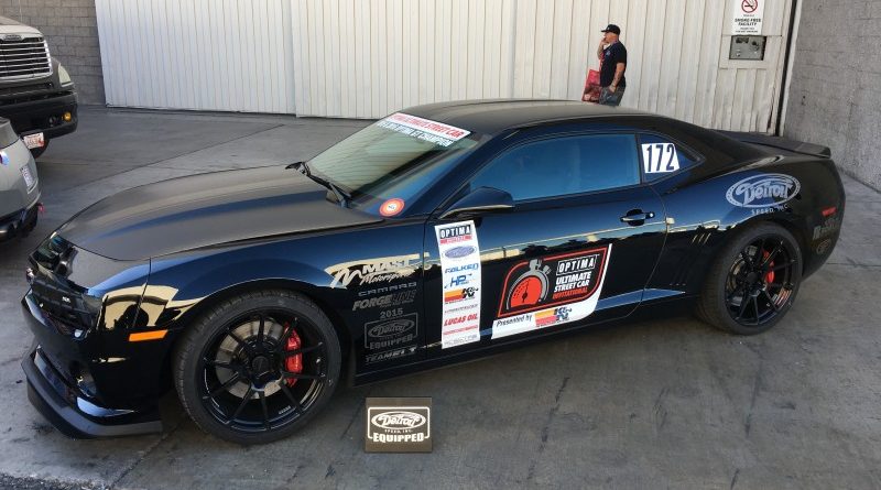 Bryan Johnson 2013 Chevrolet Camaro OUSCI Optima Alley SEMA