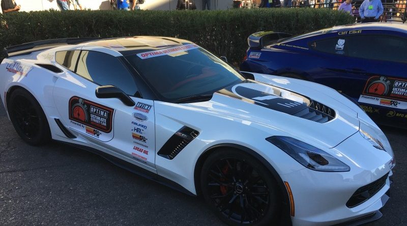 Chad Langley 2015 Chevrolet Corvette Z06 OUSCI Optima Alley SEMA