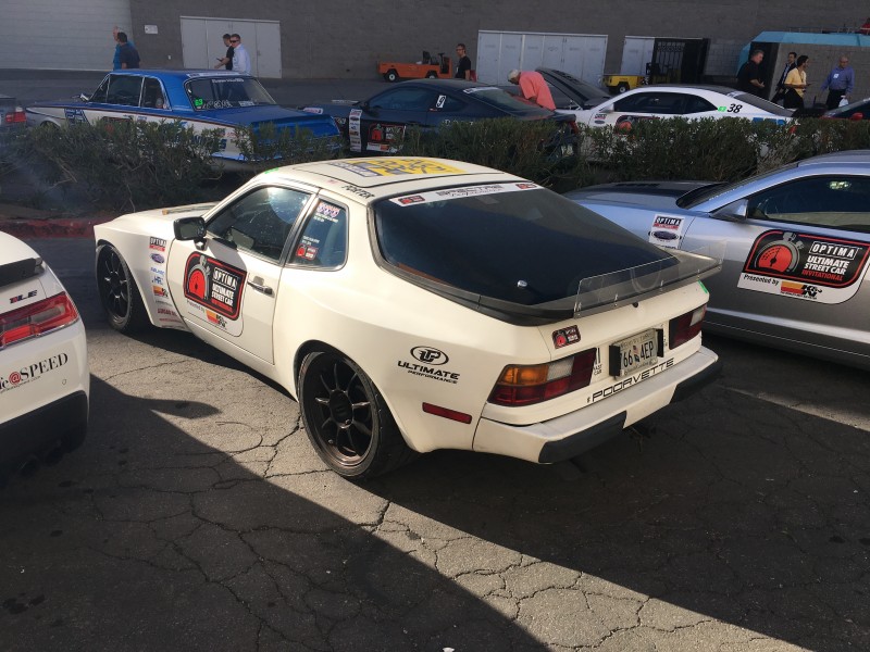 Chris Porter 1986 Porsche PoorVette 948 OUSCI Optima Alley SEMA