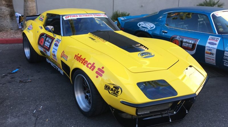 Chris Smith 1972 Corvette OUSCI Optima Alley SEMA