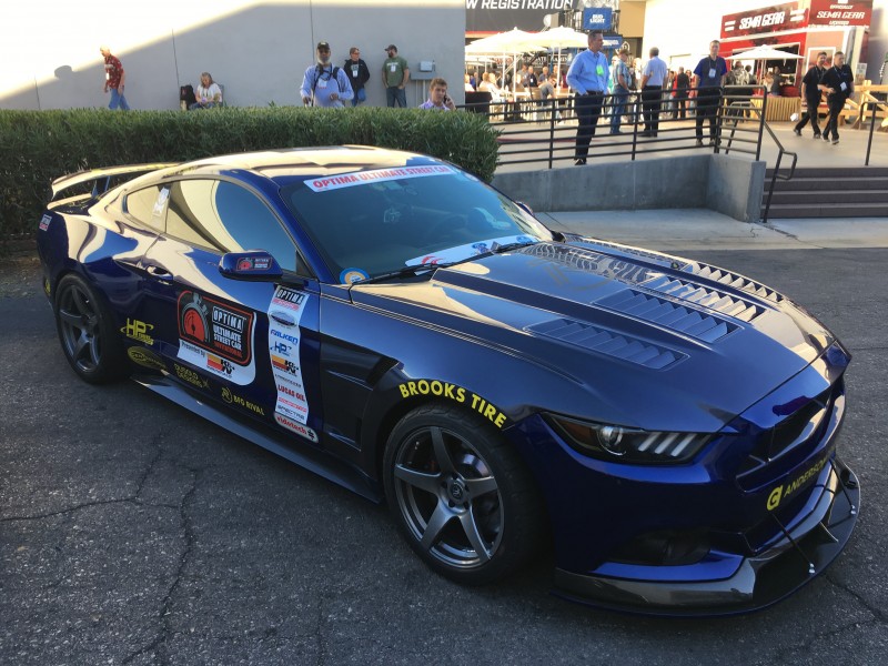 Cliff Elliott 2016 Ford Mustang GT OUSCI Optima Alley SEMA — AutoXandTrack