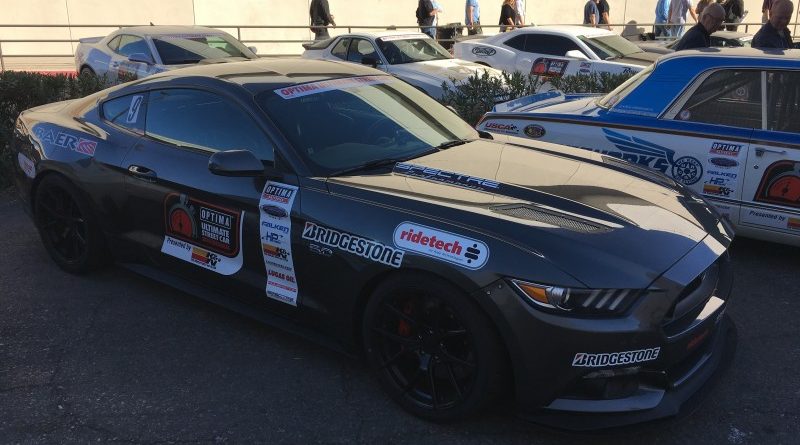 Jeremiah Stotler 2015 Ford Mustang GT OUSCI Optima Alley SEMA