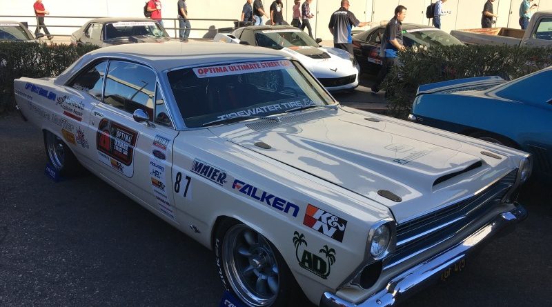 John McKissack 1966 Ford fairlane 500xl OUSCI Optima Alley SEMA