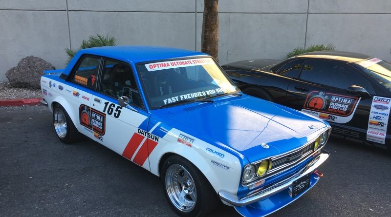 John Nelson 1972 datsun 510 OUSCI Optima Alley SEMA