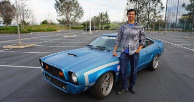 Alcino Azevedo and his Mustang II CAM-T Champion