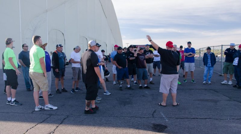 Drivers meeting Goodguys Autocross Spring Nationals