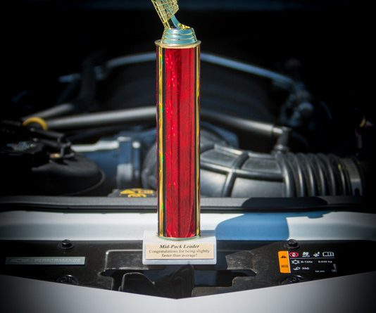 Mid Pack Leader Trophy NMCA Hotchkis Autocross