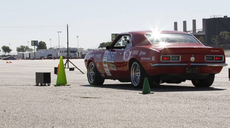 Chad Ryker Camaro SCCA ProSolo Autocross Fontana 2017 Staged