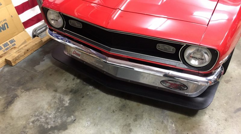 Completed DIY splitter 1968 Camaro