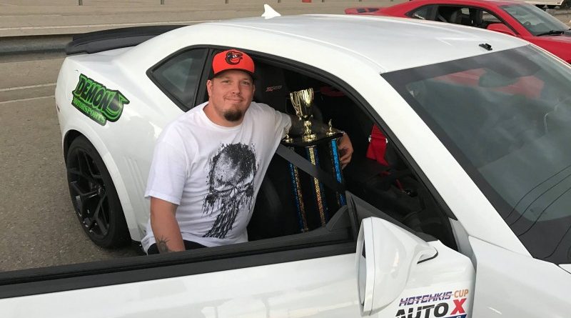 Greg Nelson 2015 Camaro Z28 Hotchkis Cup winner NMCA Hotchkis Autocross April 2017