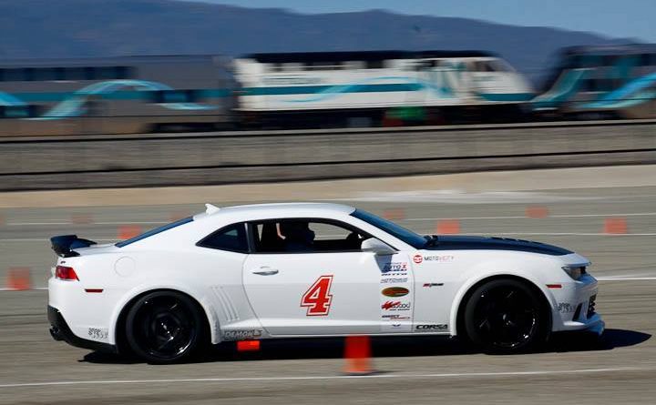 Greg Nelson 2015 Camaro Z28 Modern Muscle class winner Sunday NMCA Hotchkis Autocross April 2017