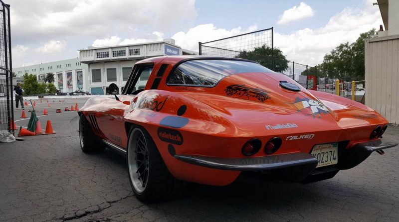 Greg Thurmond 1965 Corvette scar classic muscle sports car winner staged Street Machine and Muscle Car Nationals Autocross 2017