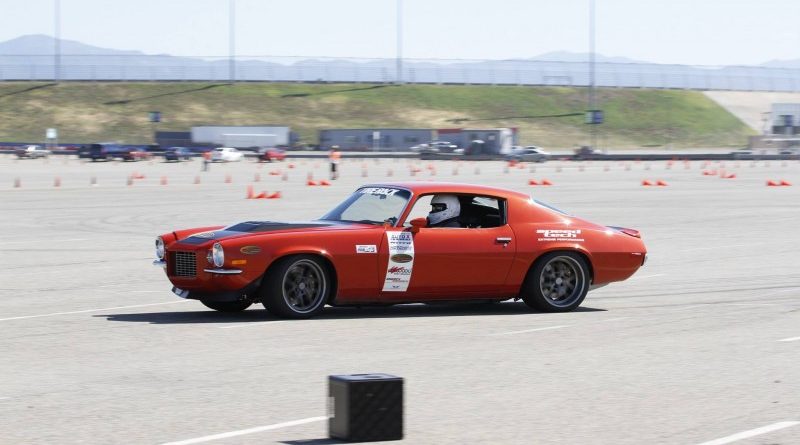 Nick Relampagos 1970 Camaro SCCA ProSolo Autocross Fontana 2017