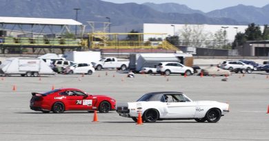 Paul Molina GT350R Mustang Joe Parks 1968 Mustang SCCA ProSolo Autocross Fontana 2017 drag race 3