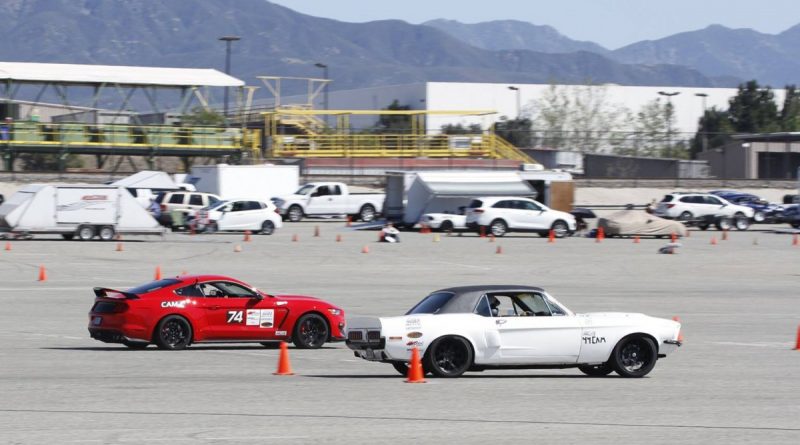 Paul Molina GT350R Mustang Joe Parks 1968 Mustang SCCA ProSolo Autocross Fontana 2017 drag race 3