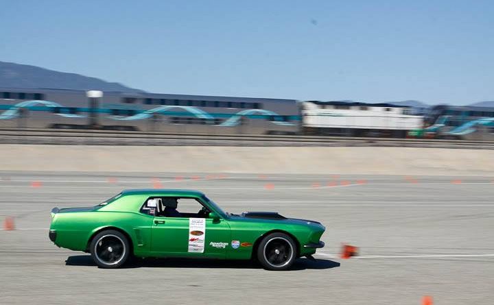 Richard Trujillo 1969 Mustang 3rd place classic muscle Saturday NMCA Hotchkis Autocross April 2017