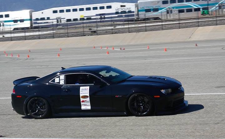 Wes Drelleshak 2014 Camaro Z28 2nd place modern muscle Saturday NMCA Hotchkis Autocross April 2017