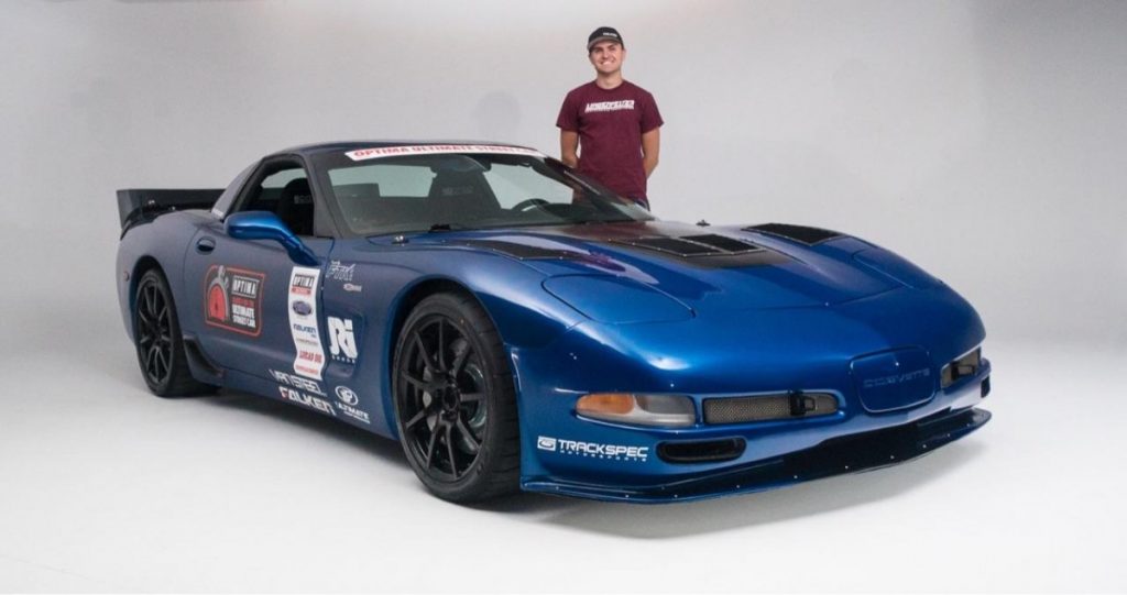 Jake Rozelle and his C5Z Corvette USCA Studio