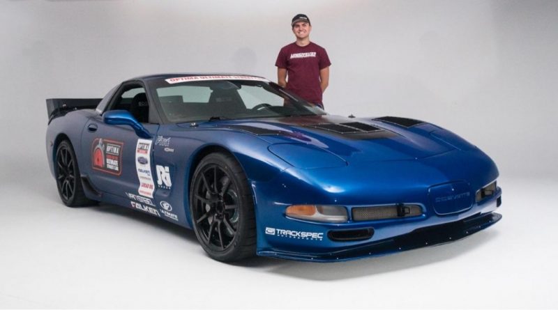 Jake Rozelle and his C5Z Corvette USCA Studio