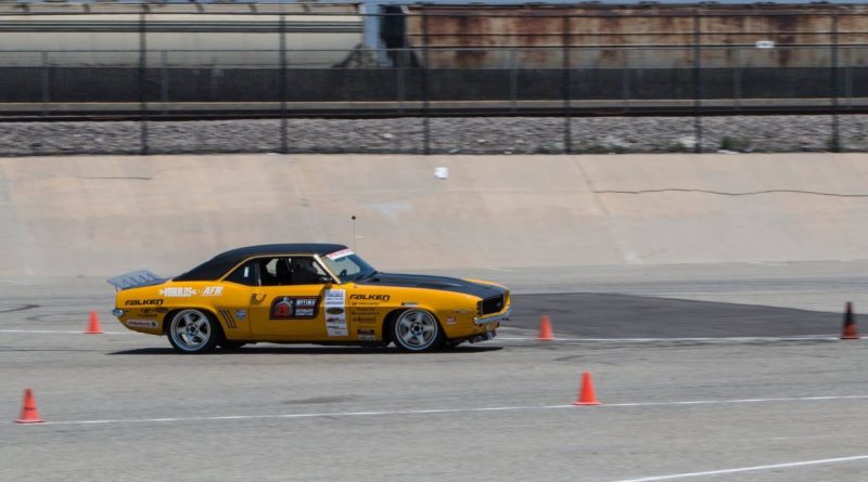 Efrain Diaz 1969 Camaro NMCA West Hothckis Autocross June 2017