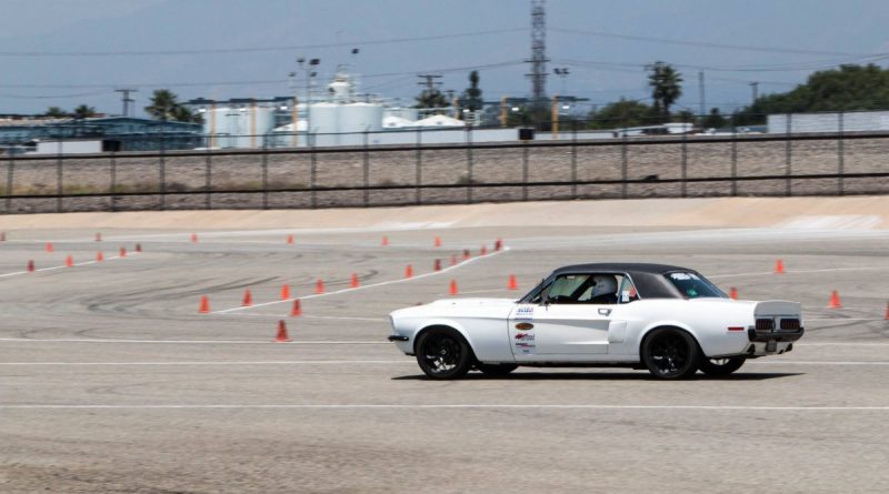 Joe Parks 1968 Mustang NMCA West Hothckis Autocross June 2017