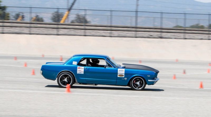 Ron Jones 1966 Mustang NMCA West Hothckis Autocross June 2017