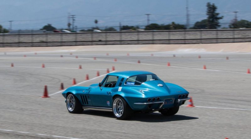 Roy Rozelle 1965 Corvette NMCA West Hothckis Autocross June 2017