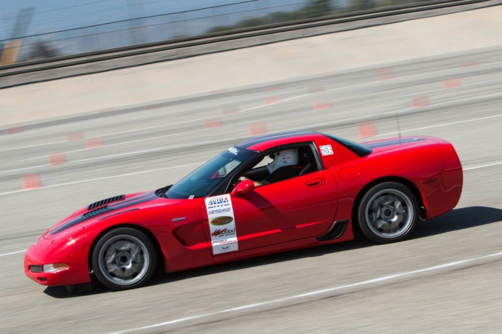 Scot Spiewak 2003 C5 Corvette Z06 NMCA-West-Hotchkis-Autocross-June 2017