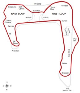 BRP Buttonwillow Raceway Park track map 13