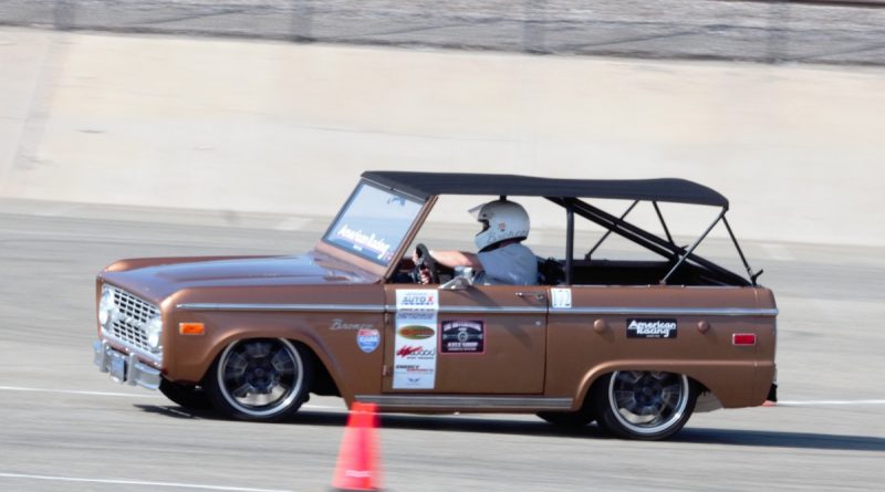 Bill Kinsman 1972 autocross bronco NMCA West Hotchkis Autocross September 2017