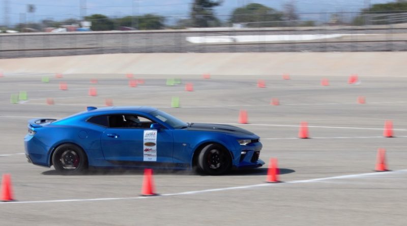 Blue Camaro NMCA West Hotchkis Autocross September 2017 1