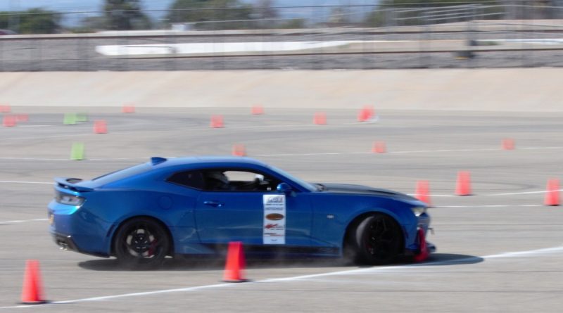 Blue Camaro NMCA West Hotchkis Autocross September 2017 2