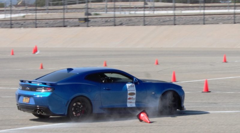 Blue Camaro NMCA West Hotchkis Autocross September 2017 4