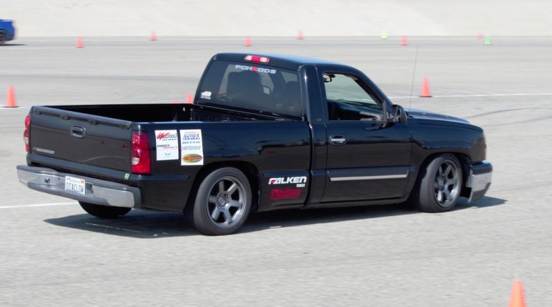 Claudia Robles 2006 Silverado Autocross truck NMCA West Hotchkis Autocross September 2017 2