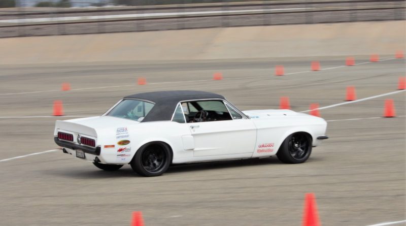 Joe Parks 1968 Mustang NMCA West Hotchkis Autocross September 2017