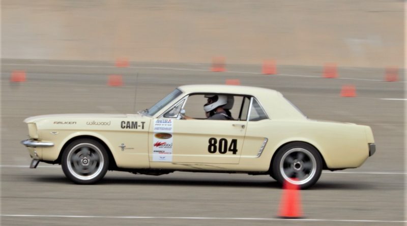 Michael Bowers Yellow65 65 Mustang NMCA West Hotchkis Autocross September 2017