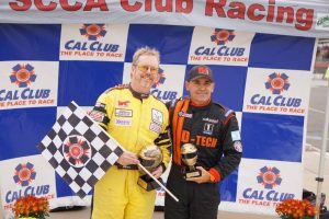 Oli Thordarson Corvette Racing on the podium autoxandtrack featured driver