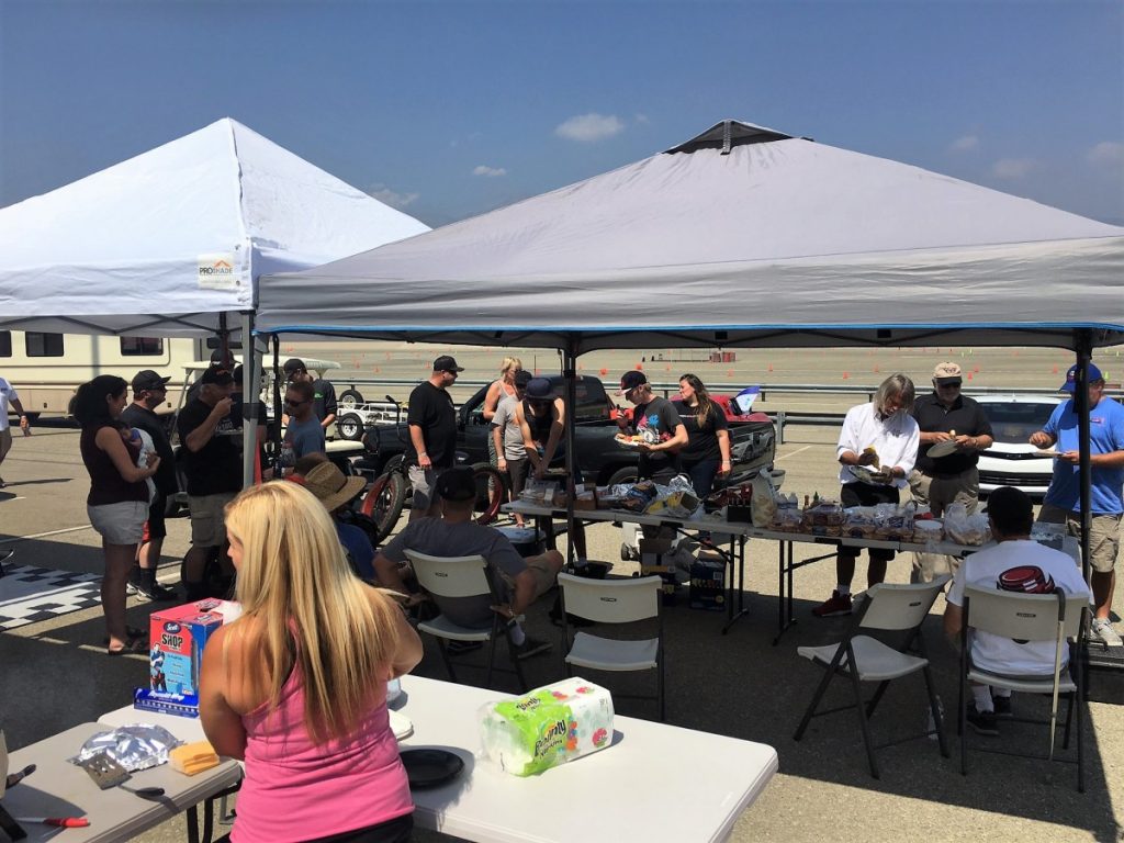 Saturday pot luck lunch NMCA West Hotchkis Autocross September 2017 2