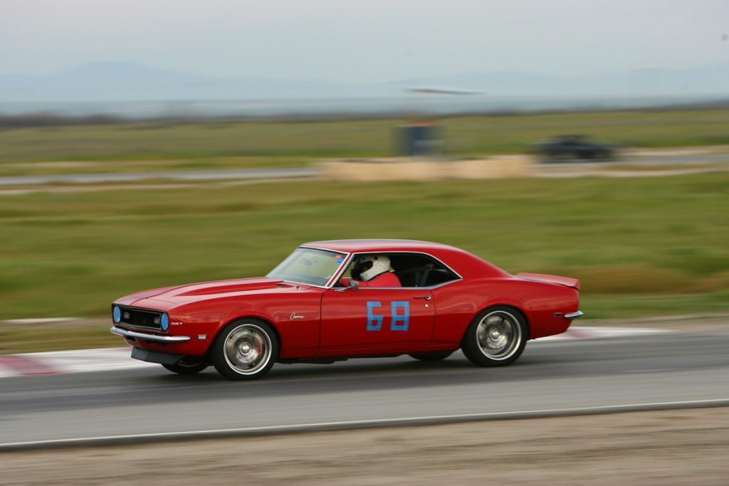 68 Camaro road course track day
