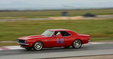 68 Camaro road course track day