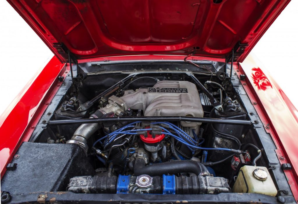 John Fendel 1968 Mustang engine bay