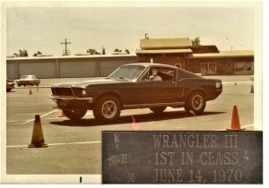 John Fendel 1968 Mustang first place June 1970