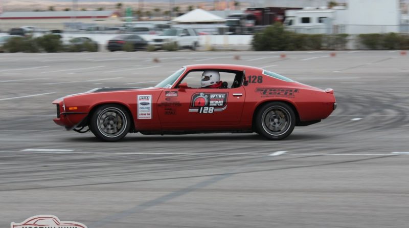 Nick Relampagos 1970 Camaro speed stop Optima USCA Las Vegas 2018