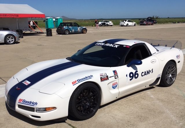 David Rock 2001 Corvette CAM-S CAM Challenge Crows Landing ProSolo 2018