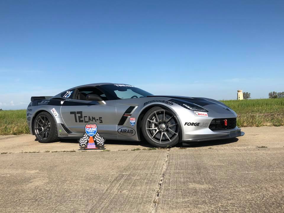 Jordan Priestley 2017 Corvette CAM-S Crows Landing CAM Challenge Winner ProSolo 2018